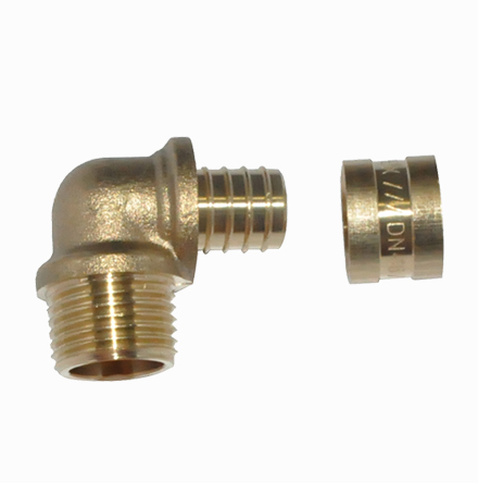 Male Threaded Elbow – Single Layer PEX